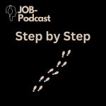 Podcast-Cover: Jobpodcast Step by Step
